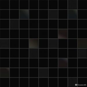 Mosaico Cubic Black 31,6*31,6 — декор