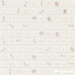 Mosaico Chic White (3×3) 31.5*31.5 — мозаика