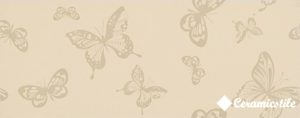 Dec. Singola Papillon Cream 20*50 — декор